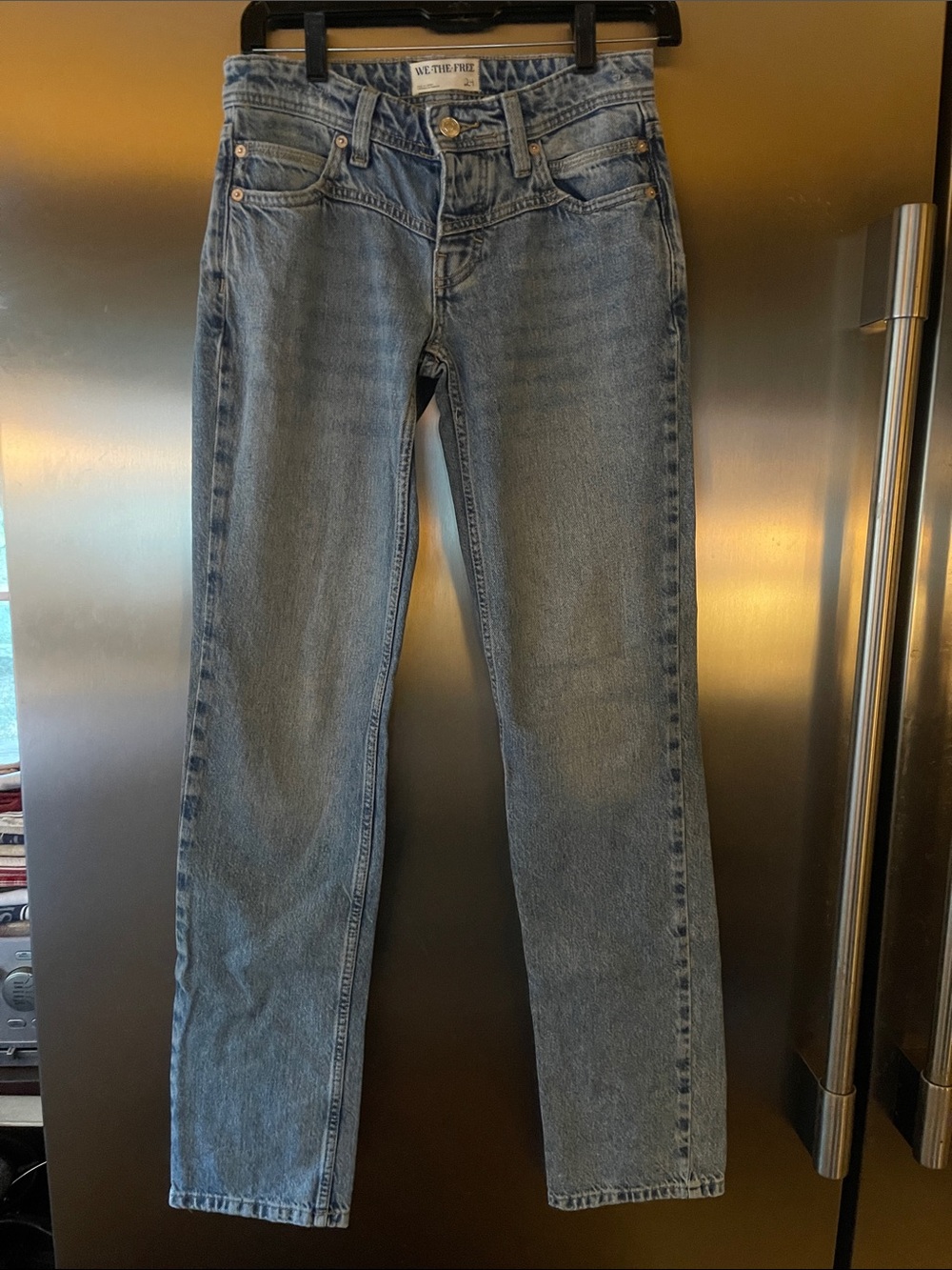 Free people low rise jeans size 24